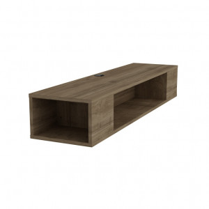Comoda TV Salvador, Model Peti, 135x23x35.2 cm, Nuc - Img 5