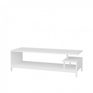 Comoda TV Salvador, Model Reilly, 120x37.6x44.6 cm, Alb - Img 4
