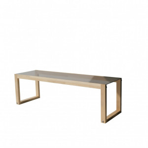 Comoda TV Salvador, Model Via, 130x40x40 cm, Natural - Img 8