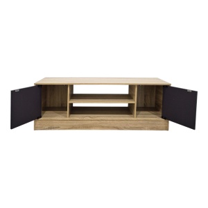 Comoda TV Sasa, Sonoma/Antracit, 120 x 35 x 41,5 cm - Img 2