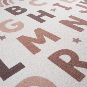 Covor Copii Coco Letter World Crem, 120 x 170 cm - Img 4