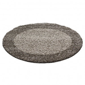Covor Life Taupe V2 120x120 cm - Img 1
