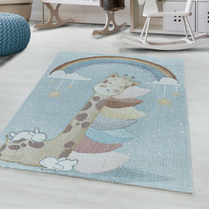 Covor Lucky Albastru 140x200 cm - Img 1
