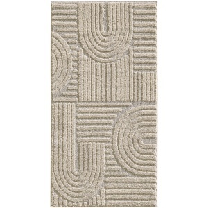 Covor tip Traversa VivaDeco Art V1, 80 x 150 cm, Bej, 100% Polipropilena, Fir 8 mm, 1900 g/mp, OEKO-TEX Standard 100 - Img 8