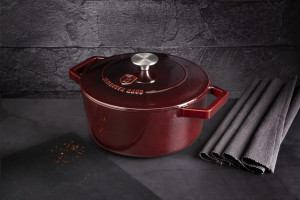 Cratita, 24 cm, Burgundy BH/6497 - Img 3