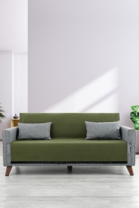 Cuvertura pentru Canapea Model Lalin 200 Green - Img 2