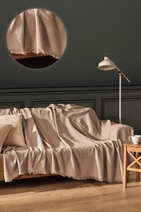 Cuvertura pentru Canapea Model Merlin Beige - Img 1