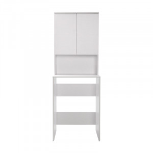 Dulap de rufe Ryda melaminat alb 68x60x182cm - Img 3