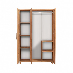 Dulap haine Model Hedera, Pin, 120x48x189 cm - Img 4