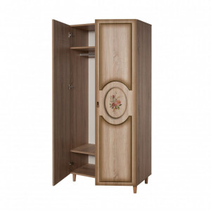 Dulap haine Model Stil, Multicolor, 90x52x192 cm - Img 5