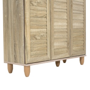 Dulap Pantofi Model Caroline III, Stejar sonoma, 89.5x34.5x91.5 - Img 8