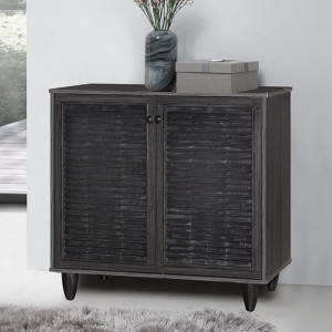 Dulap Pantofi Model Nathalia II, Wenge, 70.5x35x66 cm - Img 3
