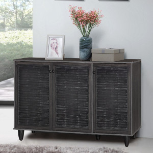 Dulap Pantofi Model Nathalia III, Wenge, 105x35x66 cm - Img 3