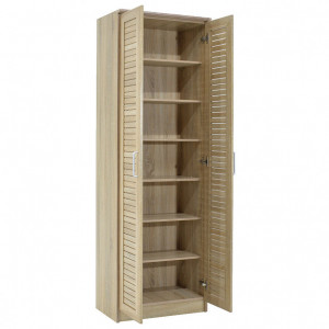 Dulap Pantofi Sante 21 Perechi Sonoma 60x37x183 cm - Img 3