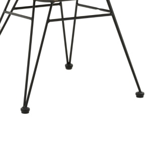 Fotoliu de exterior, Model Naoki, culoare natural si negru, metal si poliratan, 62x62x70 cm - Img 12