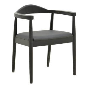 Fotoliu Joube, negru, 59x48x73 cm