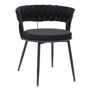 Fotoliu Model Alkia, Negru, 60x57x68 cm