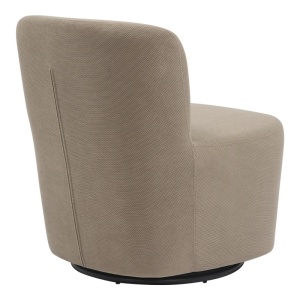 Fotoliu Rotativ Model Swish, Gri/Bej, 63x76x76.5 cm - Img 3