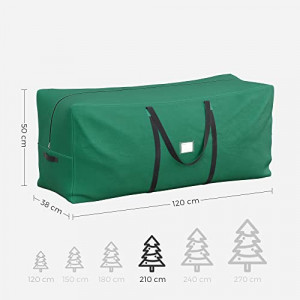 Geanta, Songmics, Verde, 120x50x38 cm - Img 4