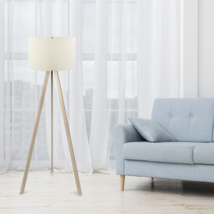 Lampadar AYD-1524 Crem Nuc - Img 1