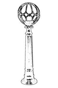 Lampadar de exterior M6BOP Alb 95x23 cm - Img 2