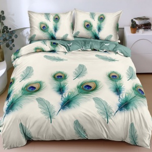 Lenjerie Bumbac Satinat 4 Piese Plumara