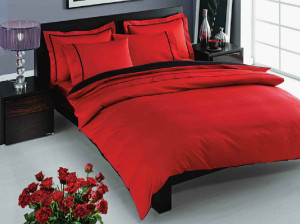 Lenjerie Prestige Rosu (Satin Deluxe) - Img 1