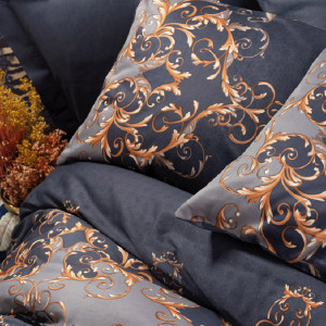 Lenjerie Sarina Albastru (Satin Deluxe) - Img 2