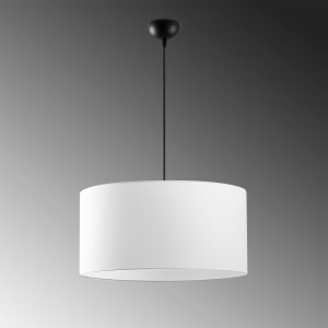 Lustra Abajur Alb 50x50x121 cm - Img 5