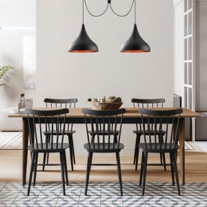 Lustra Berceste - N-1392 Negru - Img 1