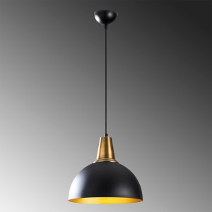 Lustra Berceste Negru 30x30x124 cm - Img 4