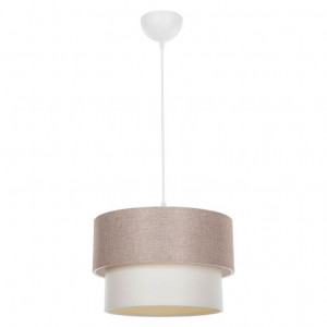 Lustra cu o singura lumina PWL-1194, E27 bej, 30x72 cm - Img 1