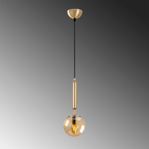 Lustra King Auriu 15x15x49 cm - Img 4
