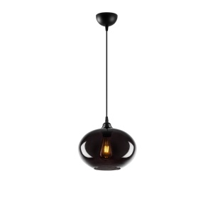 Lustra Smoked Gri 27x27x120 cm - Img 5