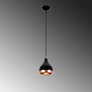Lustra Yildo Negru 15x15x135 cm - Img 4