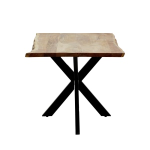 Masă Lenoua, natural/negru, 180x90x76 cm - Img 4