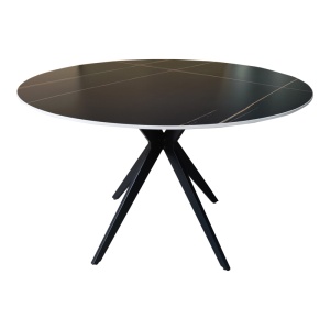 Masă Orbital, negru/negru, 120x76 cm - Img 3