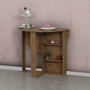 Masa Pliabila Model Melody, 90x45x77 cm, Stejar caucazian - Img 2