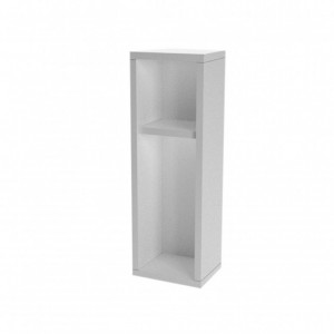 Noptiera Model Hull, Alb, 20x15x65 - Img 2