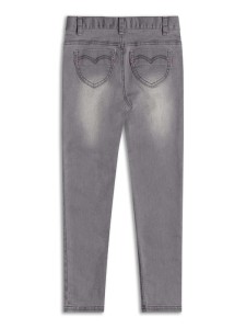 Pantaloni tip Jeans Gri - Img 4