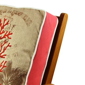 Perna scaun Model YM1003, Multicolor, 42x42x5 cm - Img 3