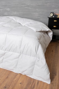 Pilota pentru pat dublu Model Down Feather White