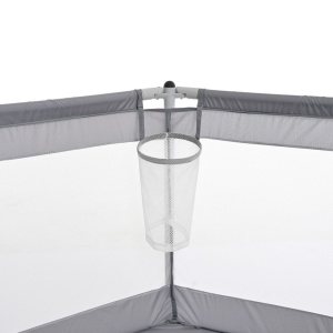 Piscina de bile pliabila Gri 120x67x60 cm - Img 2