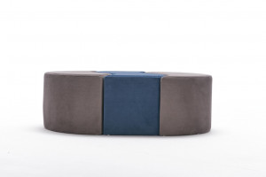 Pouf Alya, Mink Albastru - Img 3