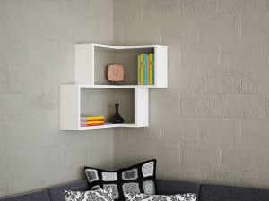 Raft Bulut Alb 45x55.4x14.5 cm - Img 1