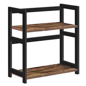 Raft de organizare, Songmics, Negru, 42x18x43 cm - Img 2