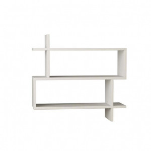 Raft Suspendat Model Harold, Alb, 70x22x65.5 cm - Img 1