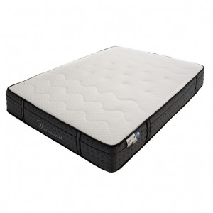 Saltea Diamond 3 zone arcuri buzunar + gel spuma cu memorie 25-27cm 150x200cm - Img 6