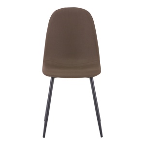 Scaun Bella, maro/negru, 43.5x52x89 cm - Img 4