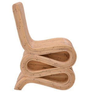 Scaun cu Brate Model Favorsy, Natur, 50x57x88 cm - Img 3